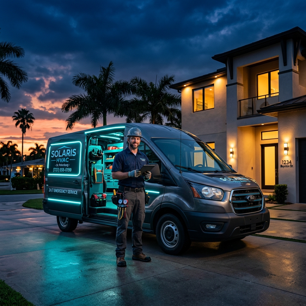 Suncoast HVAC & Air Conditioning emergency service in St. Petersburg